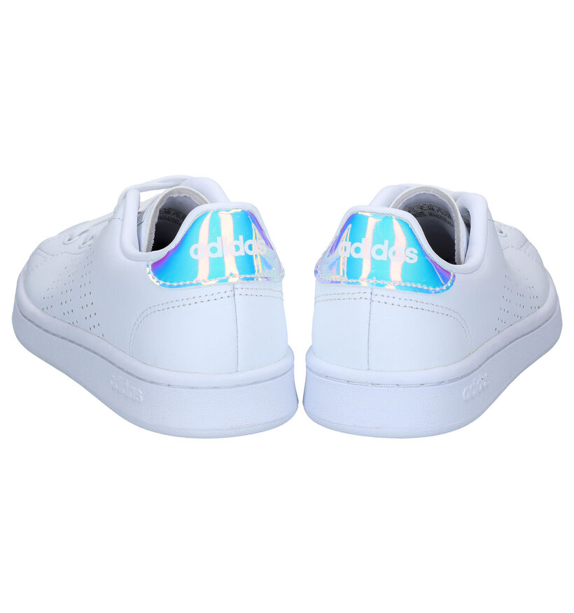 adidas Advantage Baskets en Blanc pour femmes (324526) - pour semelles orthopédiques