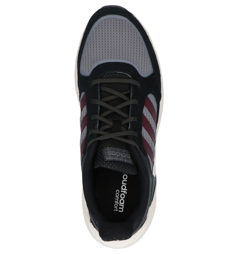 adidas 90S Valasion Baskets en Noir en textile (261833)