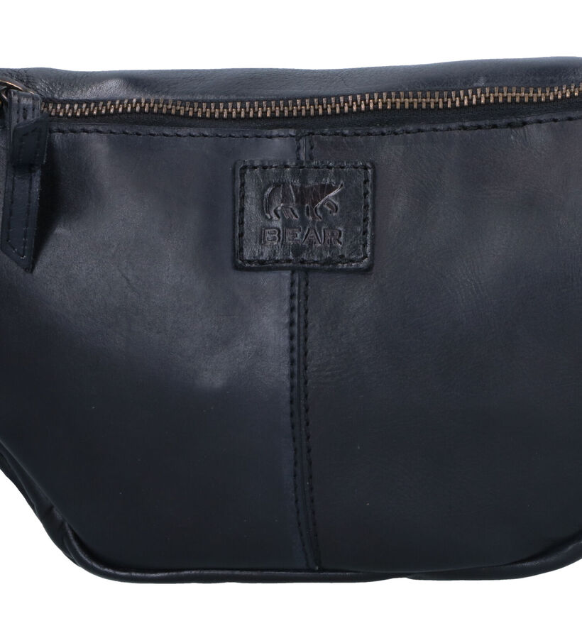 Bear Design Sac Banane en Noir pour femmes (358873)