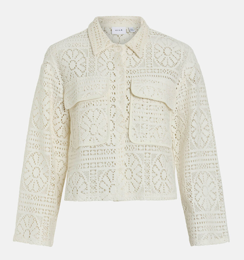 Vila Gilet en Beige pour femmes (368050)