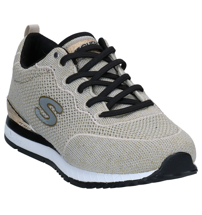 Skechers Sunlite Magic Dust Baskets en Or en textile (286850)