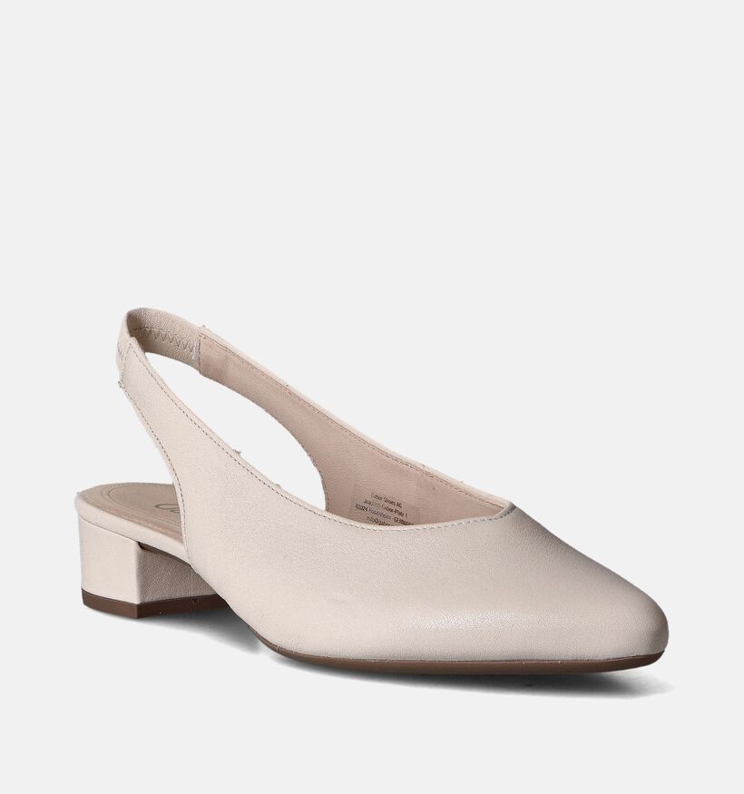 Gabor Ecru Slingback pumps voor dames (355014)