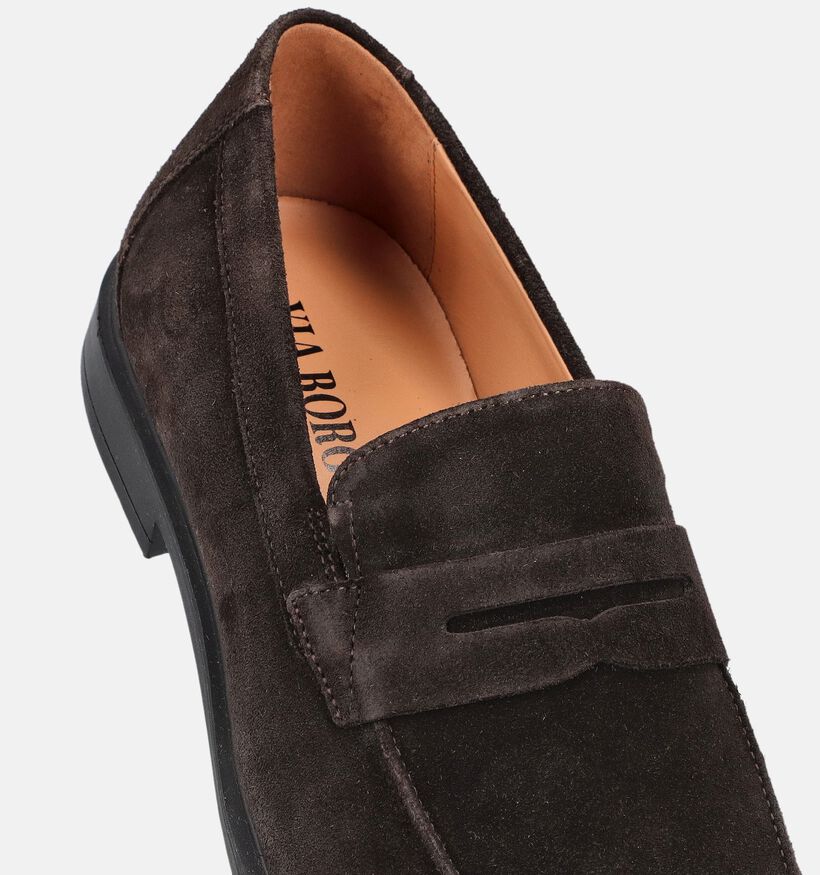 Via Borgo Liluca Loafers en Marron pour hommes (376115)