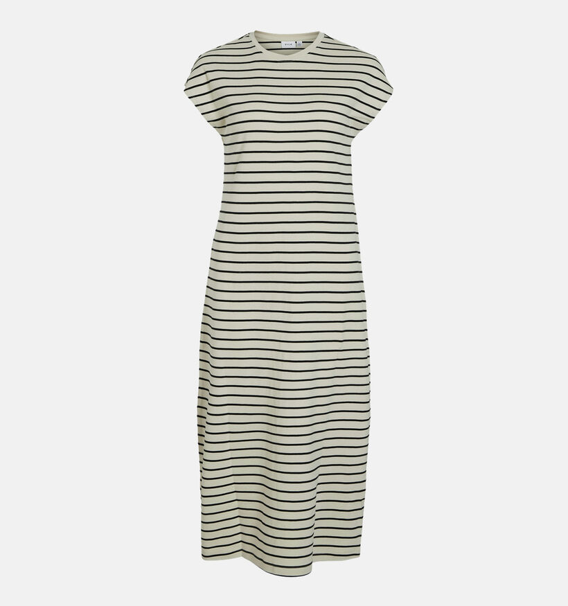 Vila Sinny Beige Midi Jurk voor dames (351786)