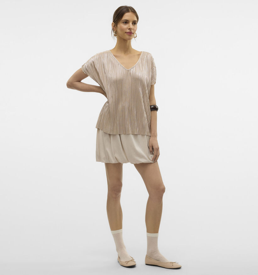 Vero Moda Duvi Zilveren T-shirt voor dames (358776)