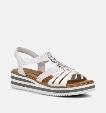 Rieker Sandalen Wit