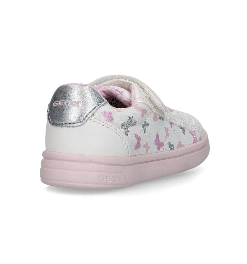 Geox Djrock Witte Sneakers voor meisjes (320661)