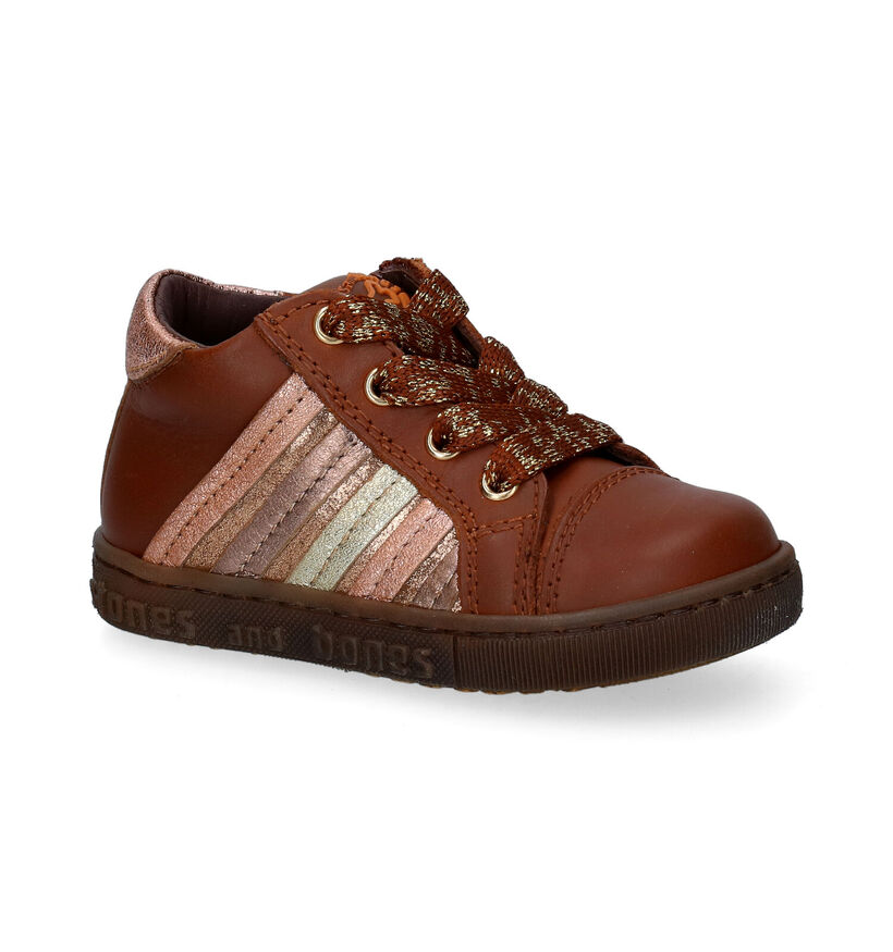 STONES and BONES Spat Chaussures pour bébé en Bronze pour filles (295044) - pour semelles orthopédiques