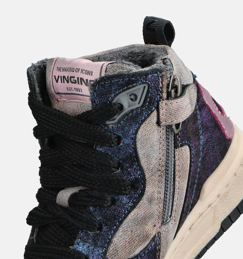 Vingino Chaussures hautes en Taupe pour filles (364645) - pour semelles orthopédiques