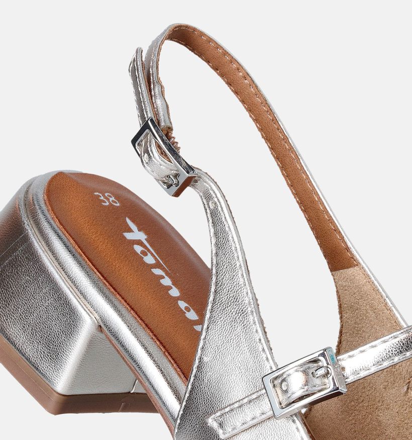 Tamaris Zilveren Slingback Pumps voor dames (351607)