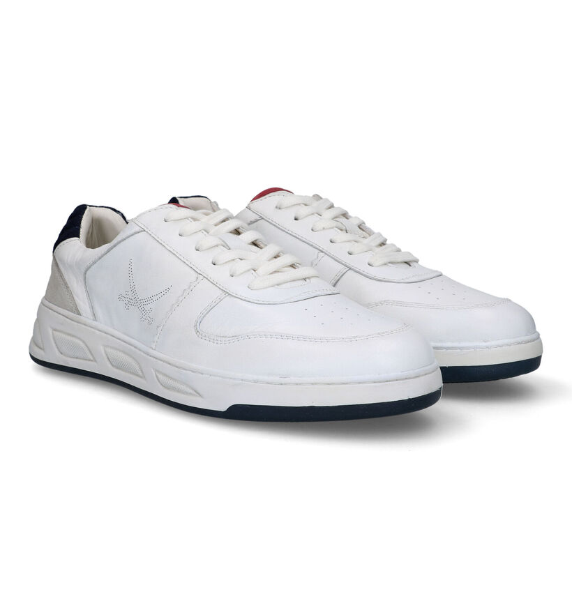 Sansibar Witte Veterschoenen voor heren (320806)