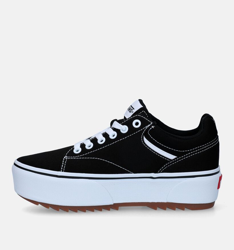 Vans Seldan Platform Zwarte Sneakers voor dames (327990)