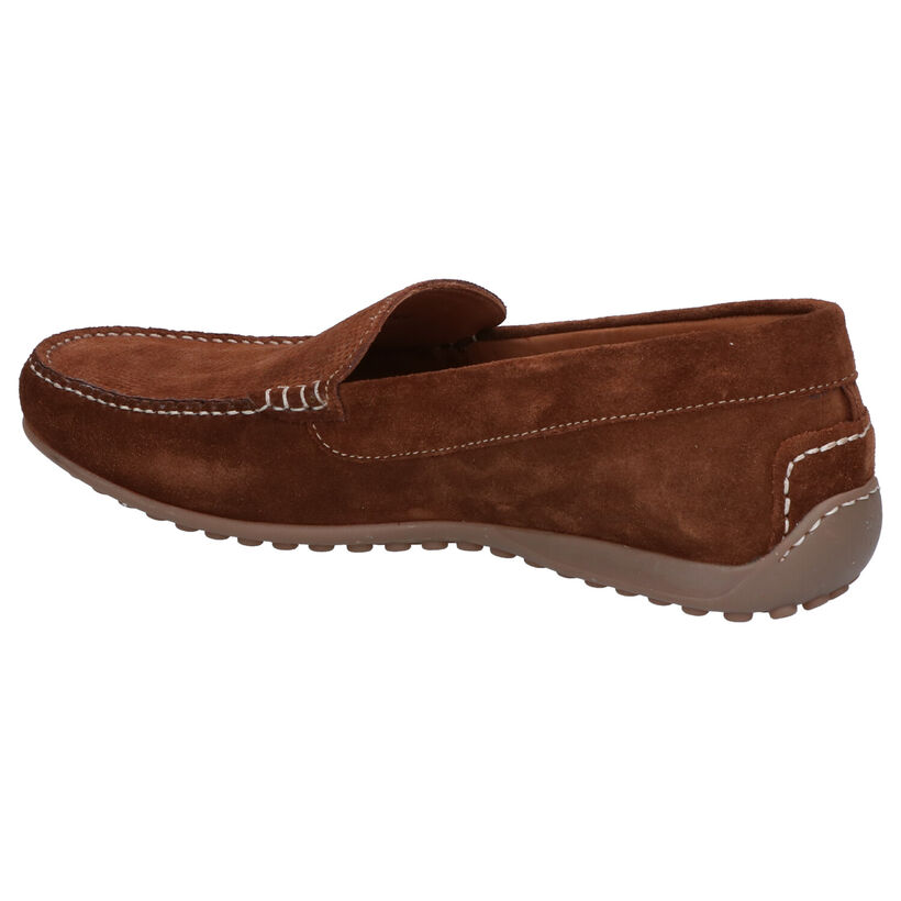 Ambiorix Mocassins en Brun foncé en daim (274913)
