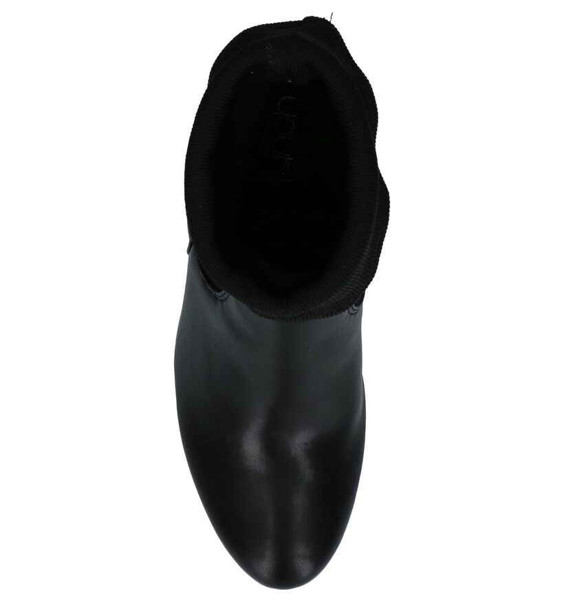 Youh! Bottillons à talons en Noir en simili cuir (230447)