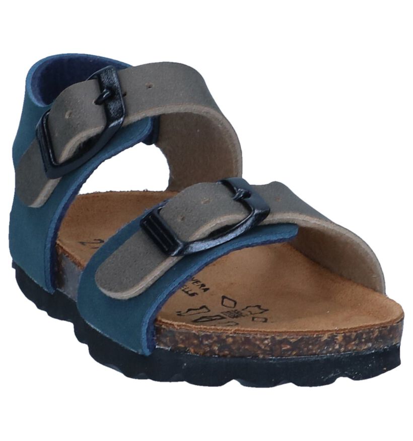 Biomodex Sandales en Bleu en simili cuir (273388)