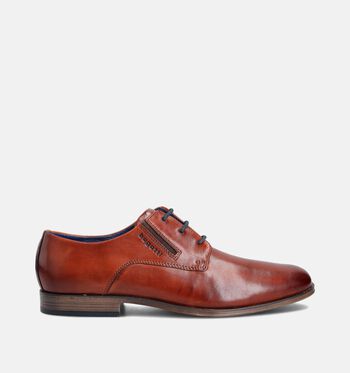 Geklede schoenen cognac