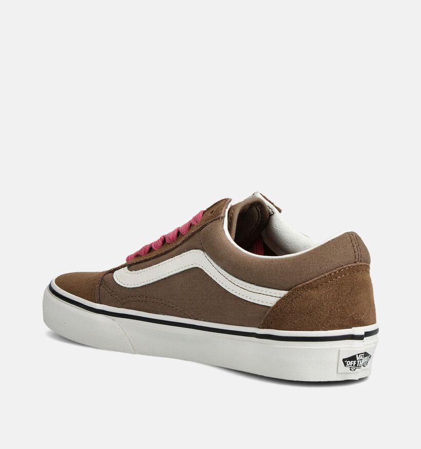 Vans Old Skool Bruine Sneakers voor dames (360206)