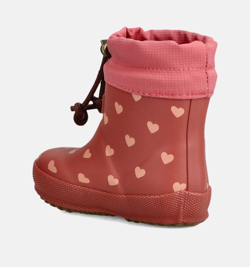 Bisgaard Ruby Heartbeat Roze Regenlaarzen voor meisjes (364818) - geschikt voor steunzolen