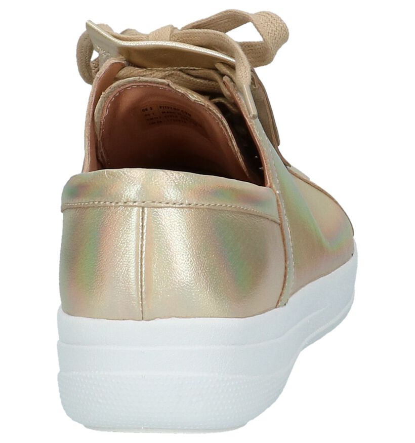 Lage Sneakers Goud FitFlop F Sporty, , pdp