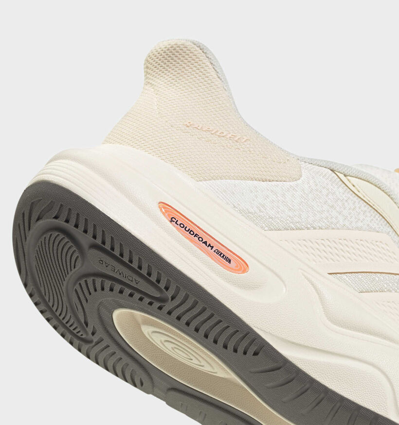 adidas Cloudfoam Cuxxion Rapidfit Lichtbeige Sneakers voor dames (366750) - geschikt voor steunzolen