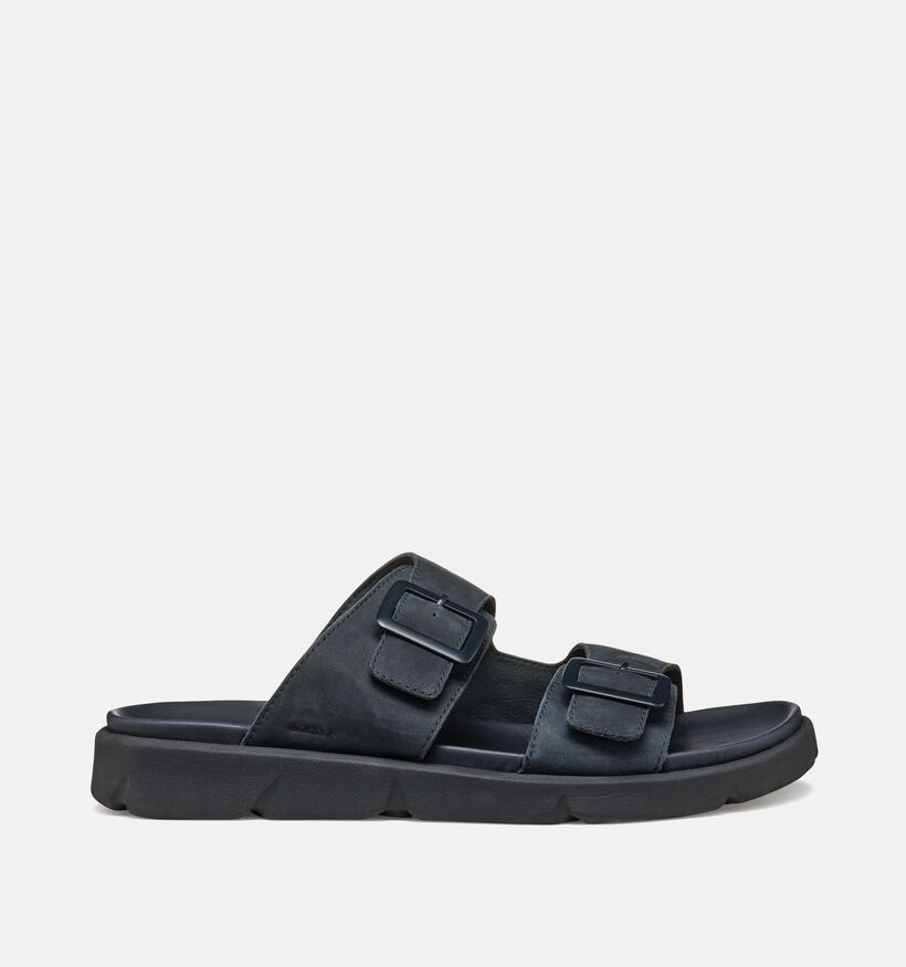 Geox Xand 2s Nu-pieds en Bleu pour hommes (353846)