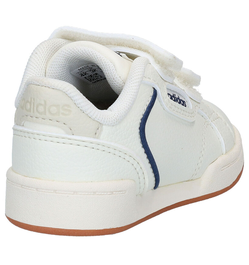 adidas Roguera I Witte Babysneakers in kunstleer (290780)