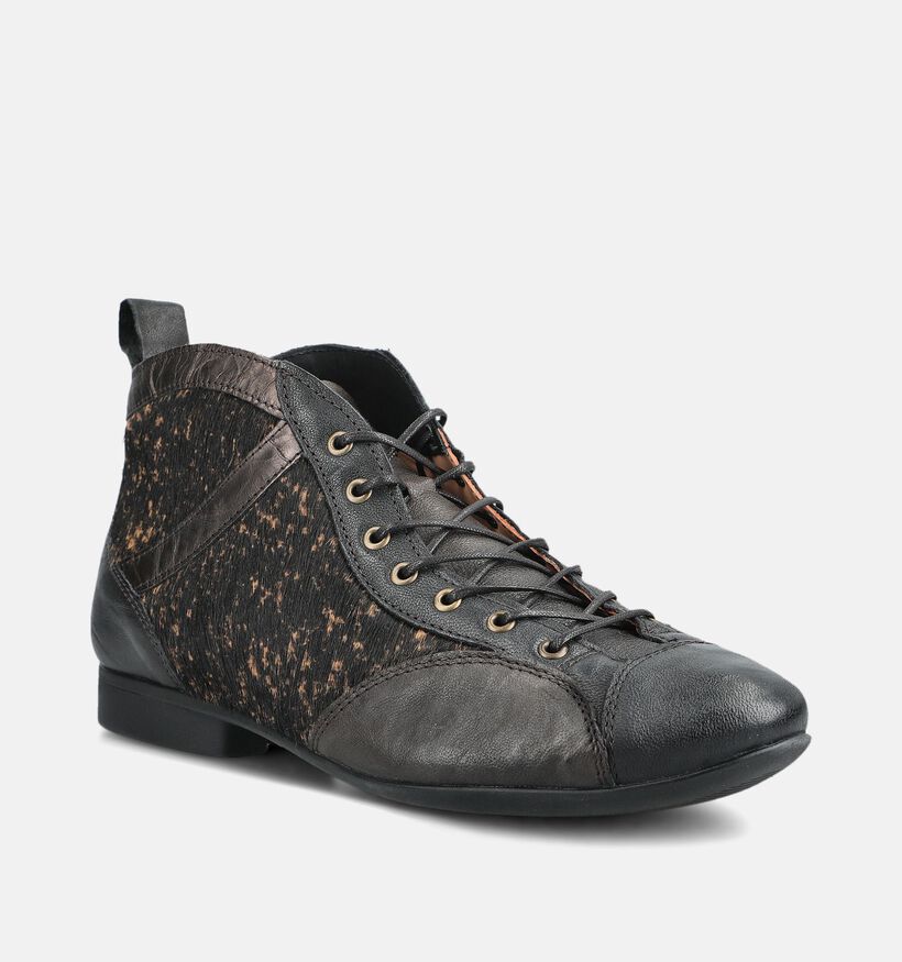 Think! Guad2 Zwarte Boots met Veter voor dames (381352)