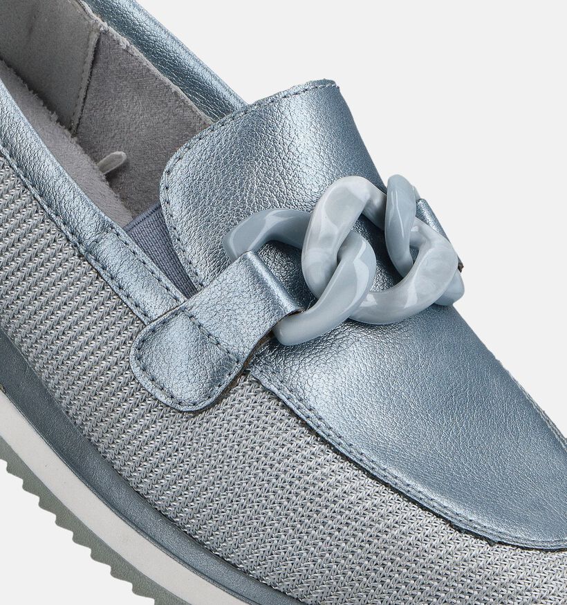 Jana Lichtblauwe Mocassins voor dames (367765)