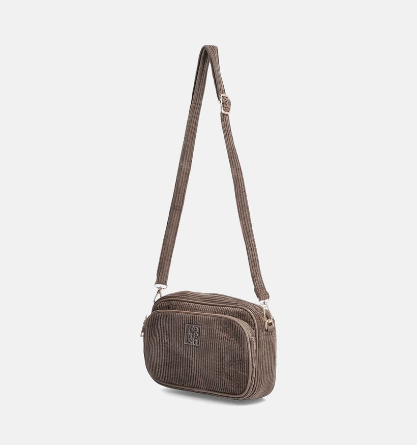 Refresh Taupe Crossbodytas voor dames (366013)