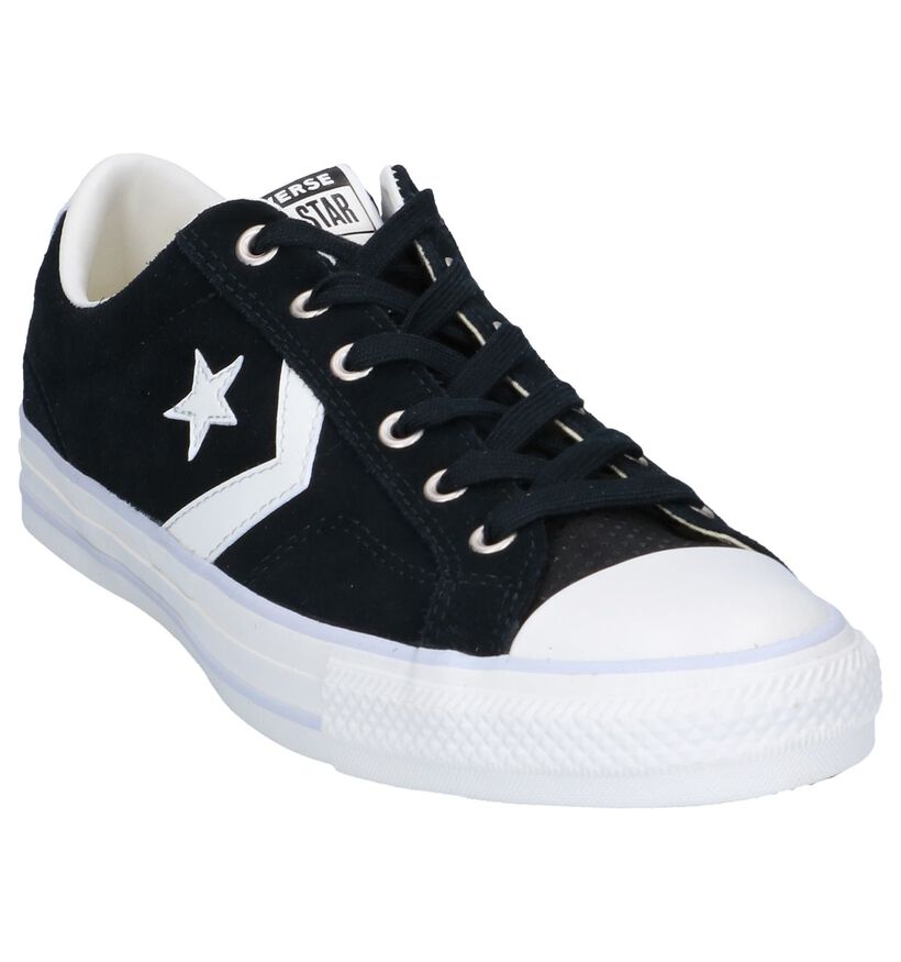 Zwarte Sneakers Converse Star Player in nubuck (245849)