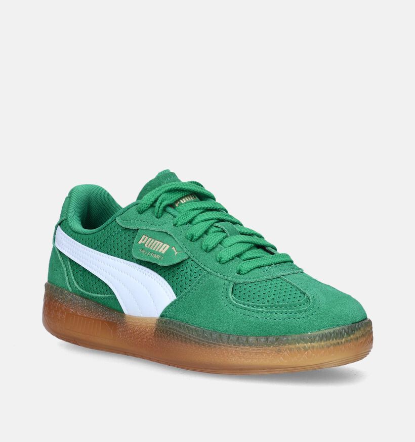 Puma Palermo Moda Vintage Baskets en Vert pour femmes (345379)