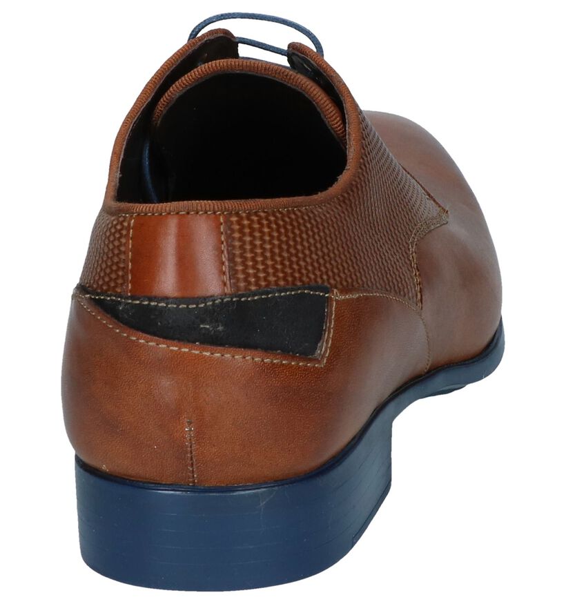 Ambiorix Chaussures habillées en Cognac en cuir (249351)