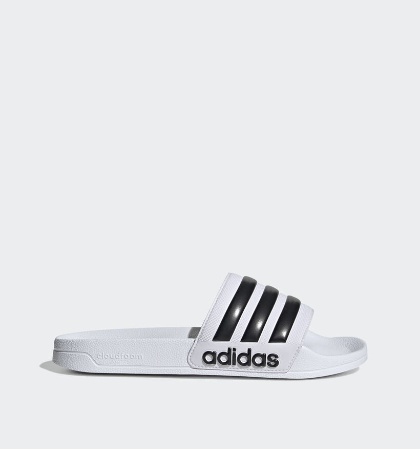 adidas Adilette Shower Claquettes en Blanc pour hommes (366998)