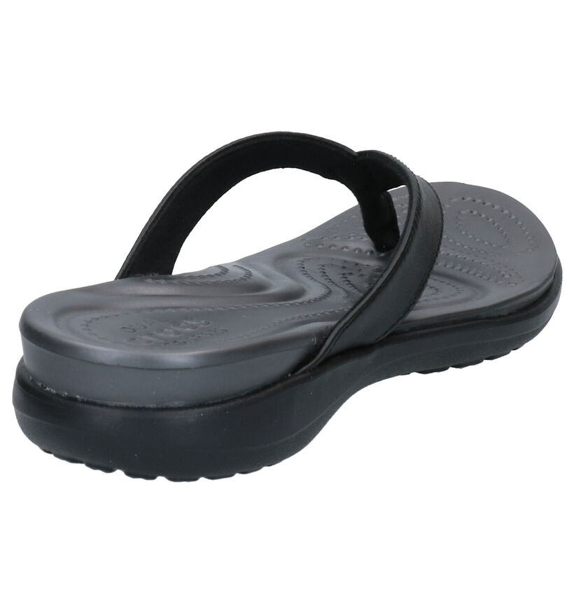 Crocs Capri Beige Teenslippers in kunststof (270767)