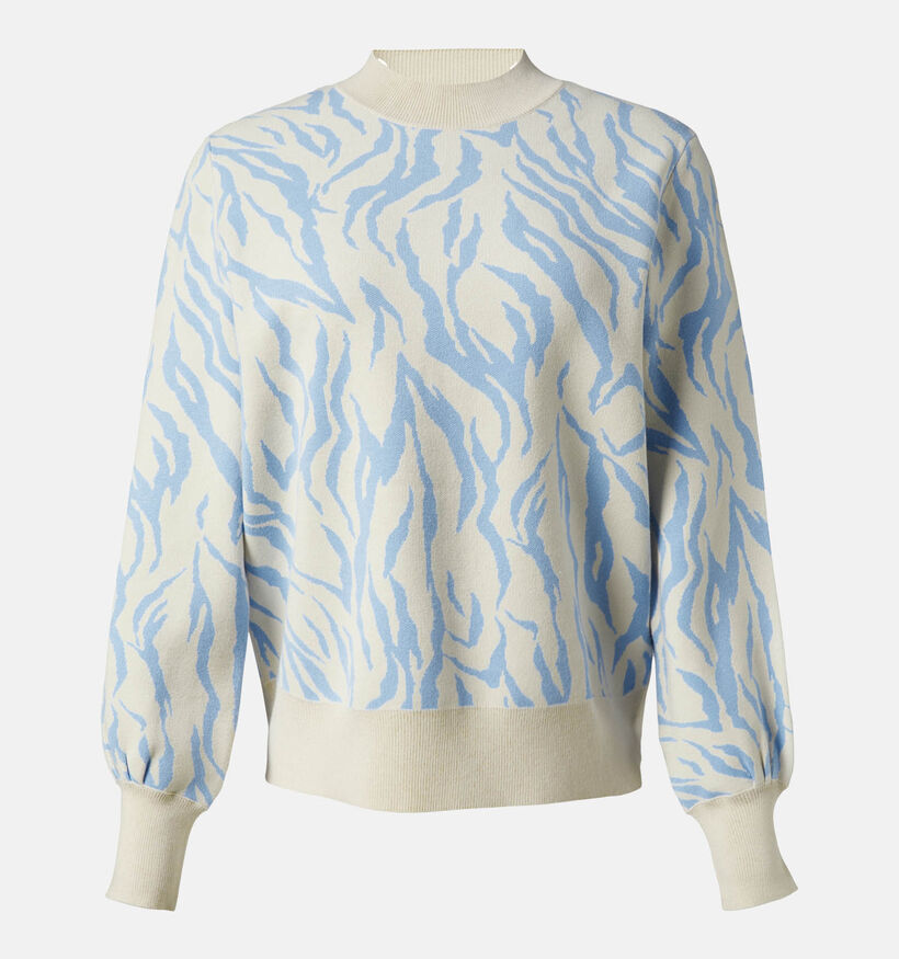 comma casual identity Blauwe Gebreide trui voor dames (348446)