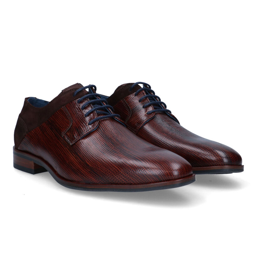 Berkelmans Interlagos Chaussures habillées en Marron pour hommes (323071) - pour semelles orthopédiques