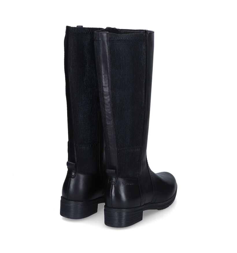 Tamaris Comfort Bottes hautes en Cognac en cuir (317984)