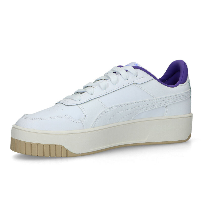 Puma Carina Street Witte Sneakers voor dames (318663) - geschikt voor steunzolen