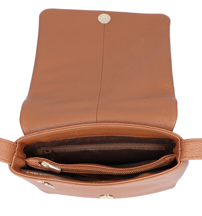 Crinkles Cognac Crossbody tas voor dames (349846)