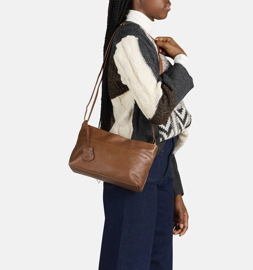 Burkely Norah Cognac Crossbody tas voor dames (347952)