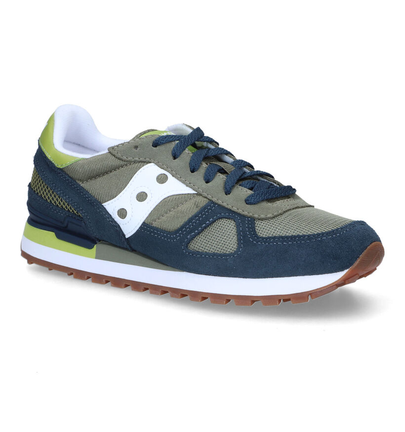 Saucony Shadow Original Blauwe Sneakers voor heren (312533) - geschikt voor steunzolen