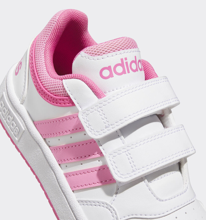 adidas Hoops 3.0 Witte Sneakers voor meisjes (361510)