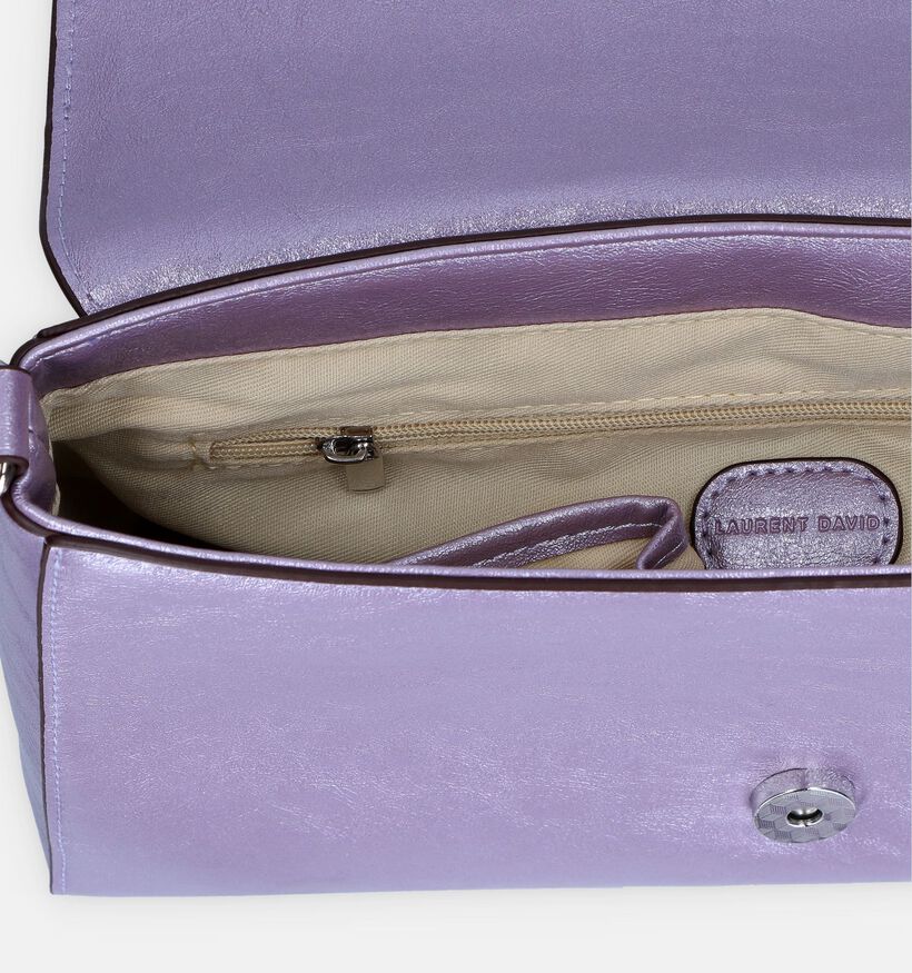 Laurent David Nos 003 Sac porté croisé en Lilas pour femmes (337060)