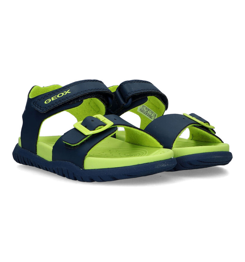 Geox Fusbetto Blauwe Sandalen voor jongens (326637)