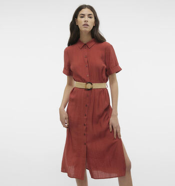 Vero Moda Robes Rouge