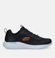 Skechers Bounder Interead Zwarte Slip-on Sneakers in stof (328115)
