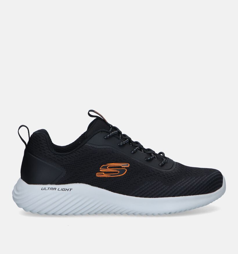 Skechers Bounder Interead Zwarte Slip-on Sneakers voor heren (328115)