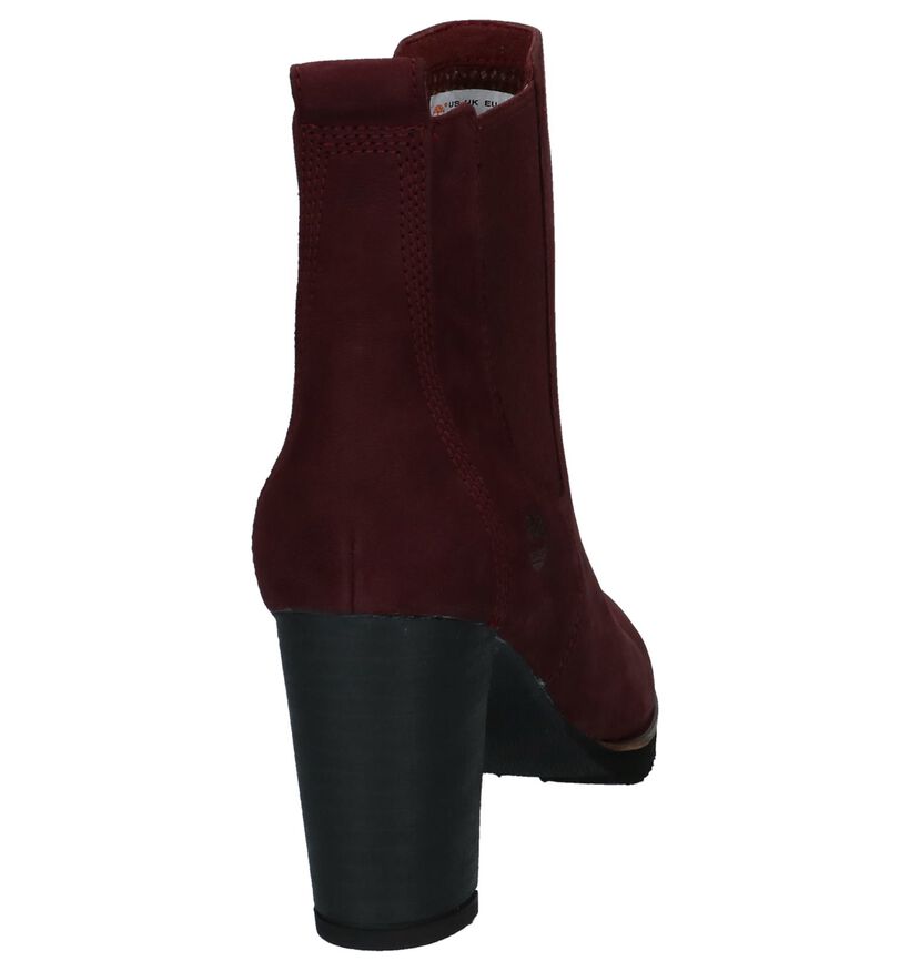Enkellaarzen met Hoge Hak Timberland Leslie Anne Chelsea in leer (222491)