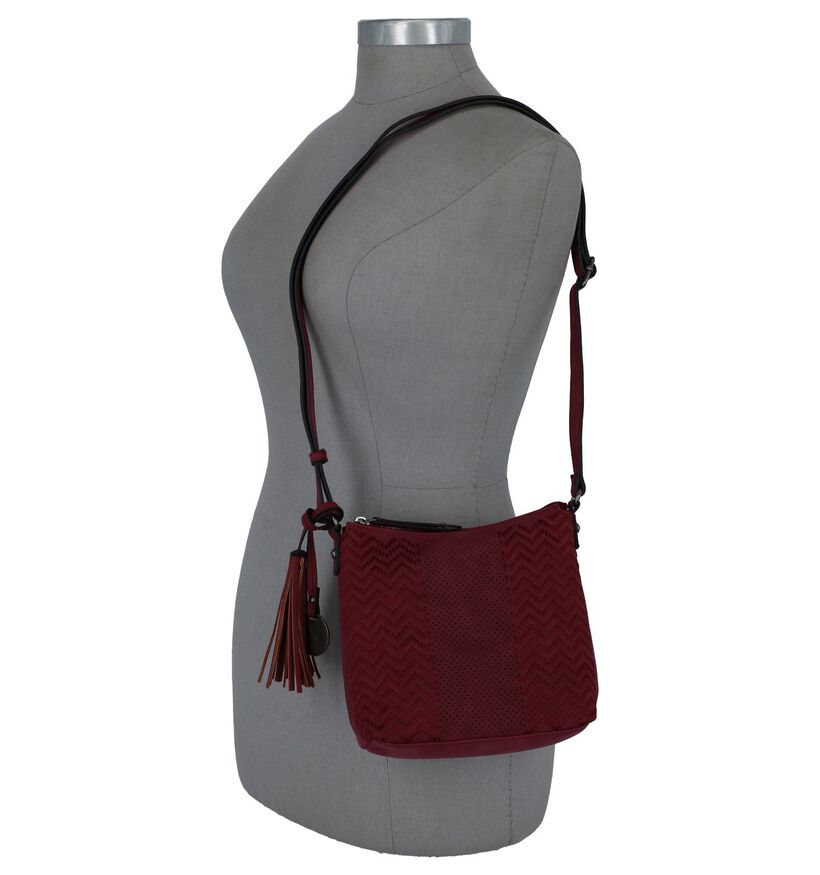 Bordeaux Crossbody Tas Suri Frey Becky in kunstleer (227623)