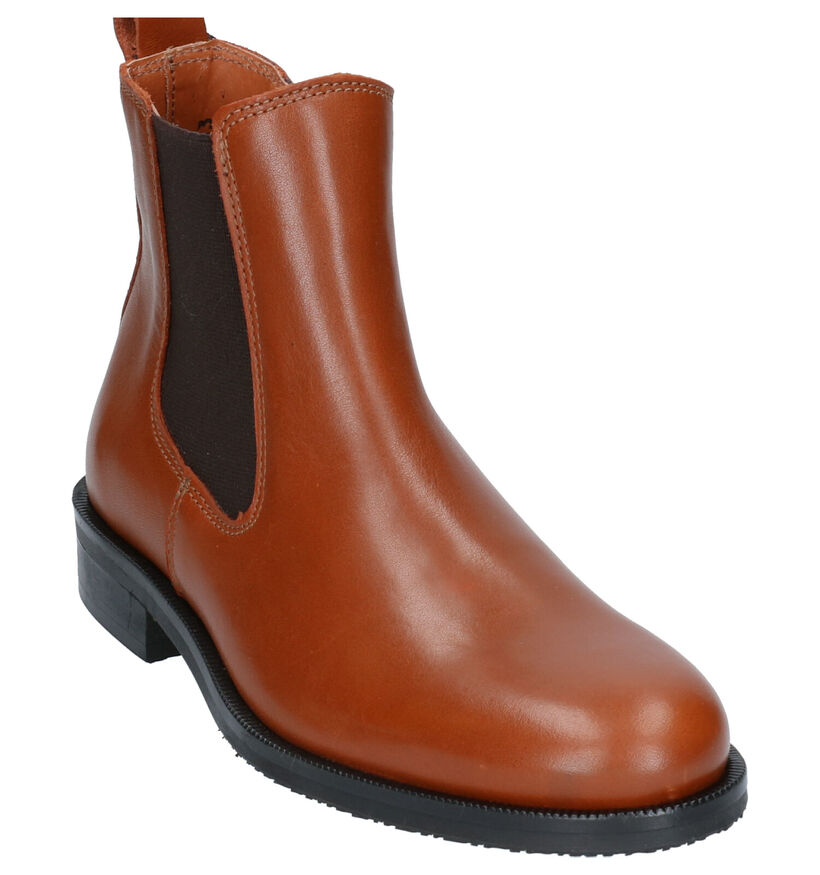 Hampton Bays Chaussures hautes en Cognac en cuir (260993)